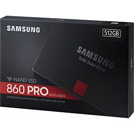 SSD SAMSUNG 860 PRO 512GB 2,5" SATA 6GB/s SATA III